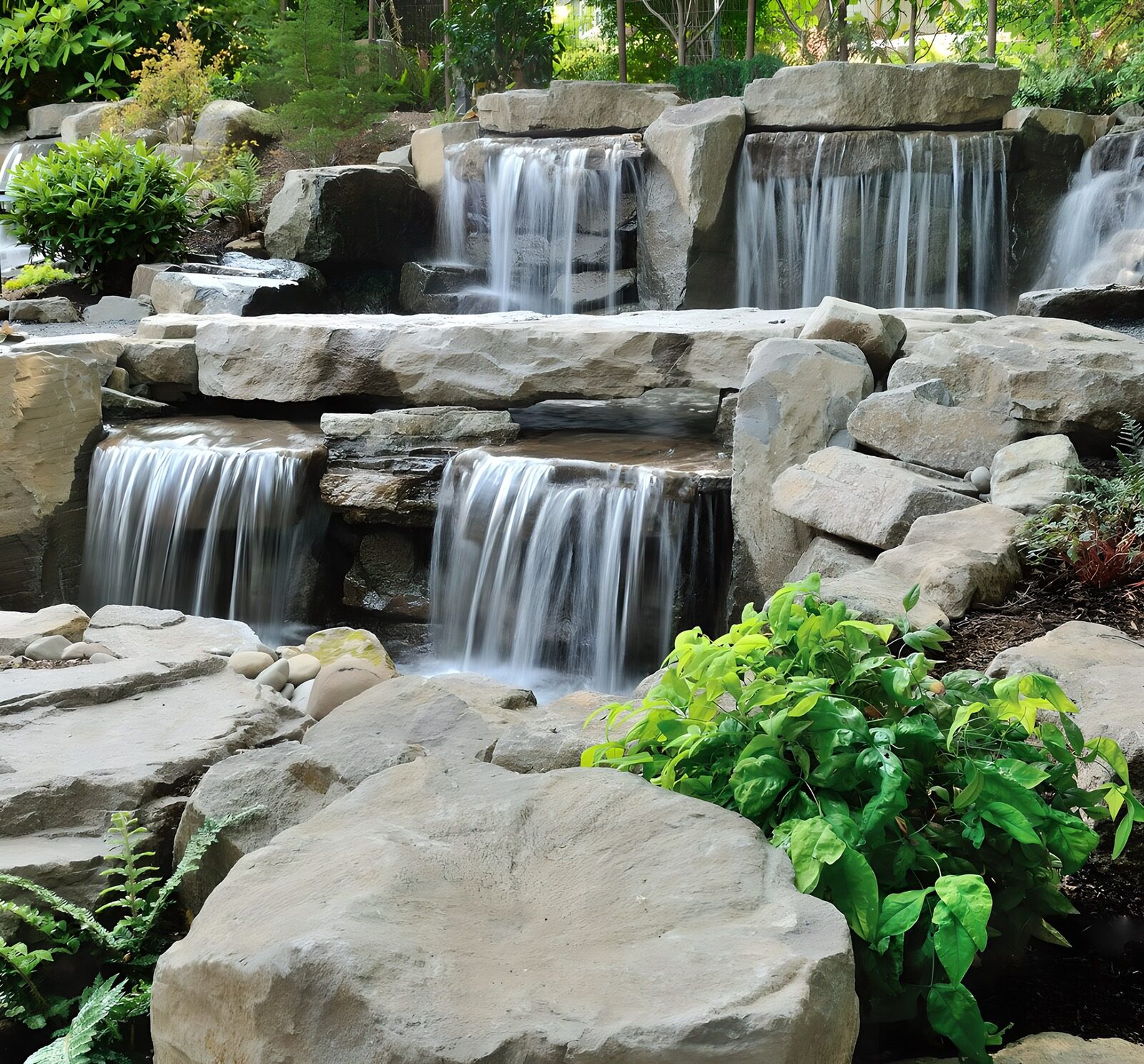 OCUK62057: Serene Waterfall Oasis