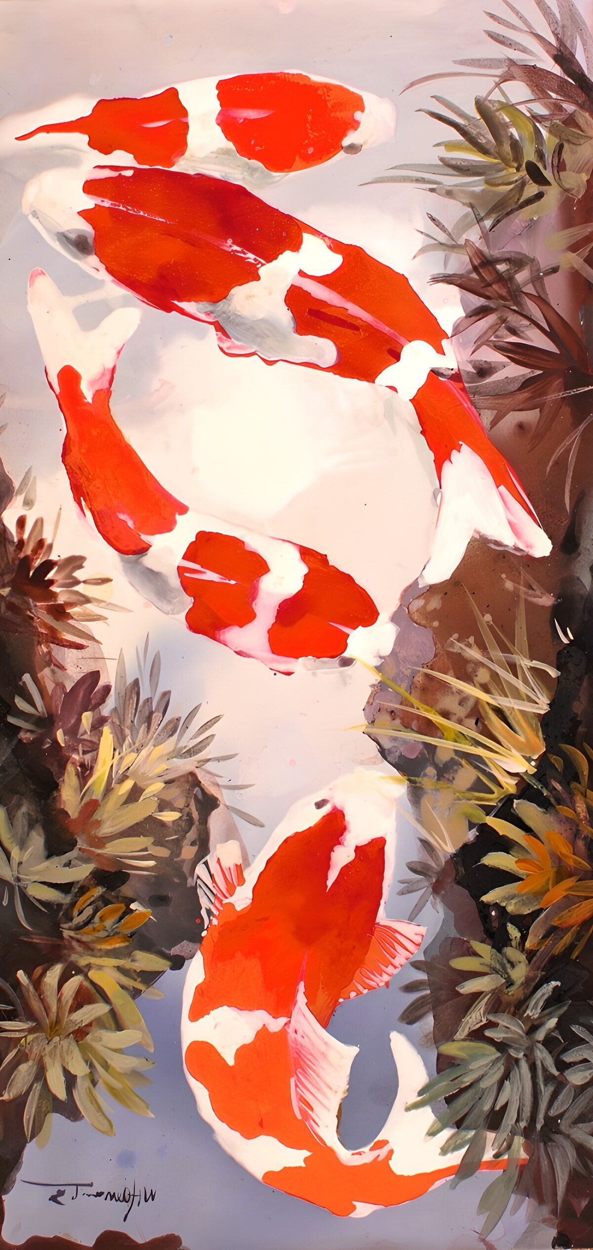 OCUK48289: Graceful Koi Dance