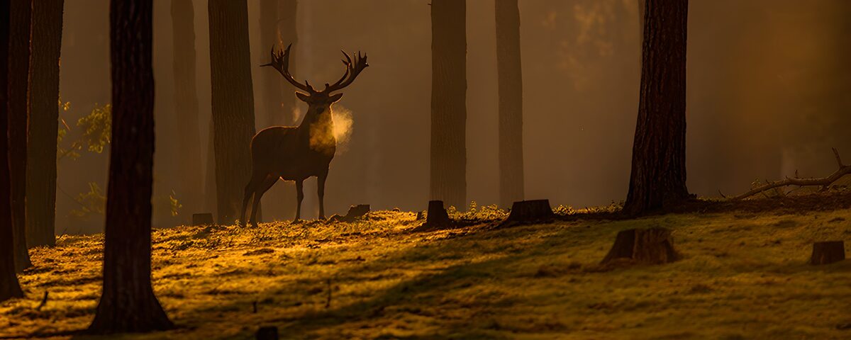 OCUK96087: Majestic Deer at Dawn