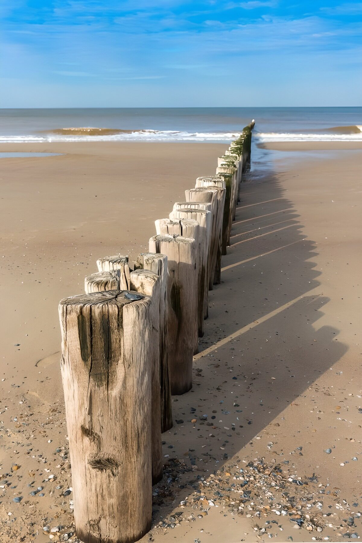 OCUK56976: Multiple beach poles in "Zeeland" 2