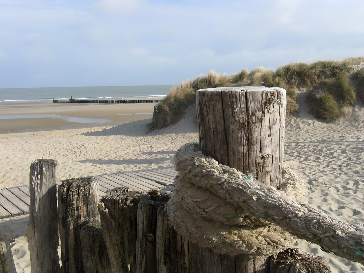 OCUK57733: Coastal Serenity with Weathered Dock Post