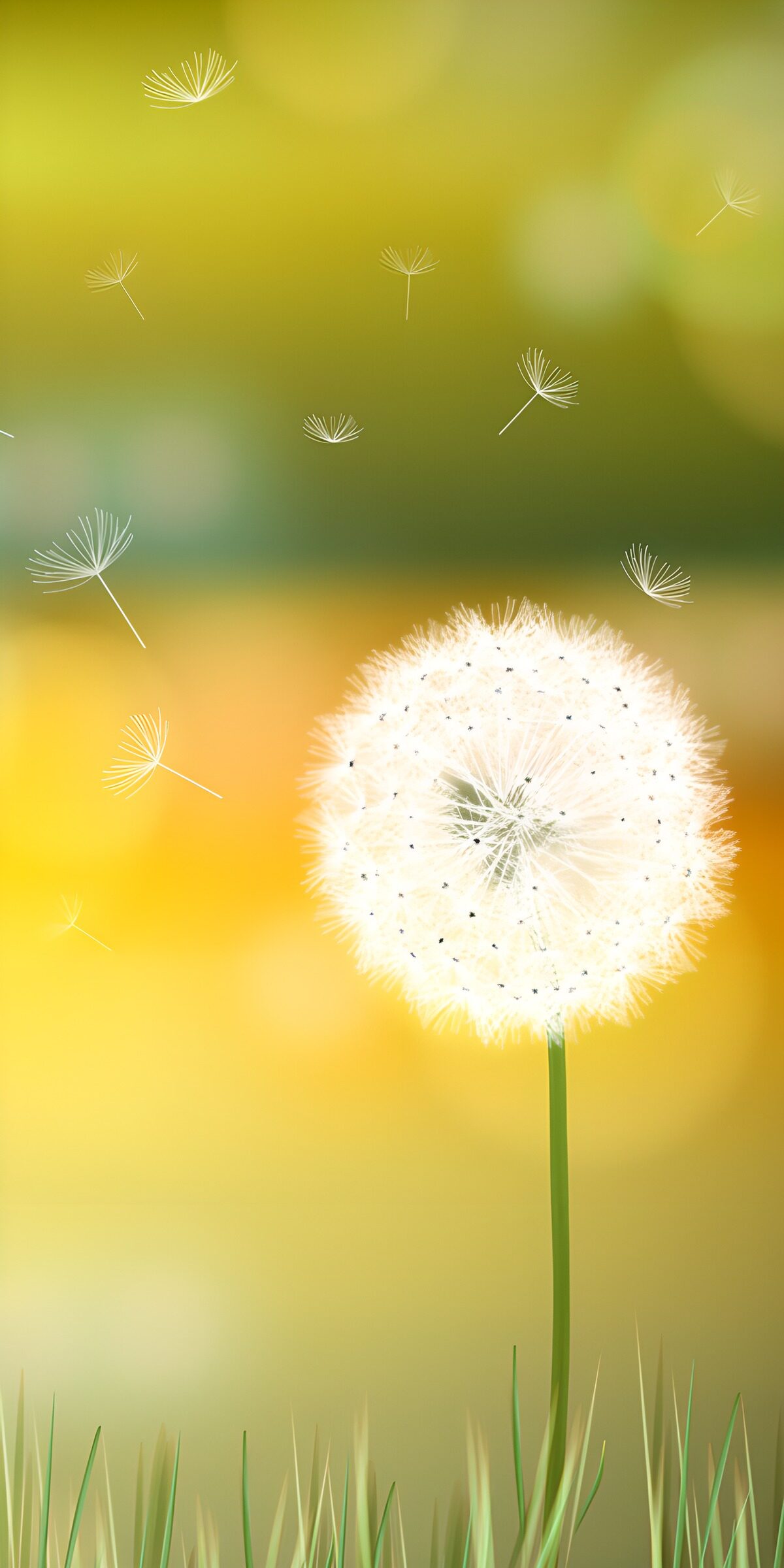 OCUK10276: Dreamy Dandelion in Soft Light
