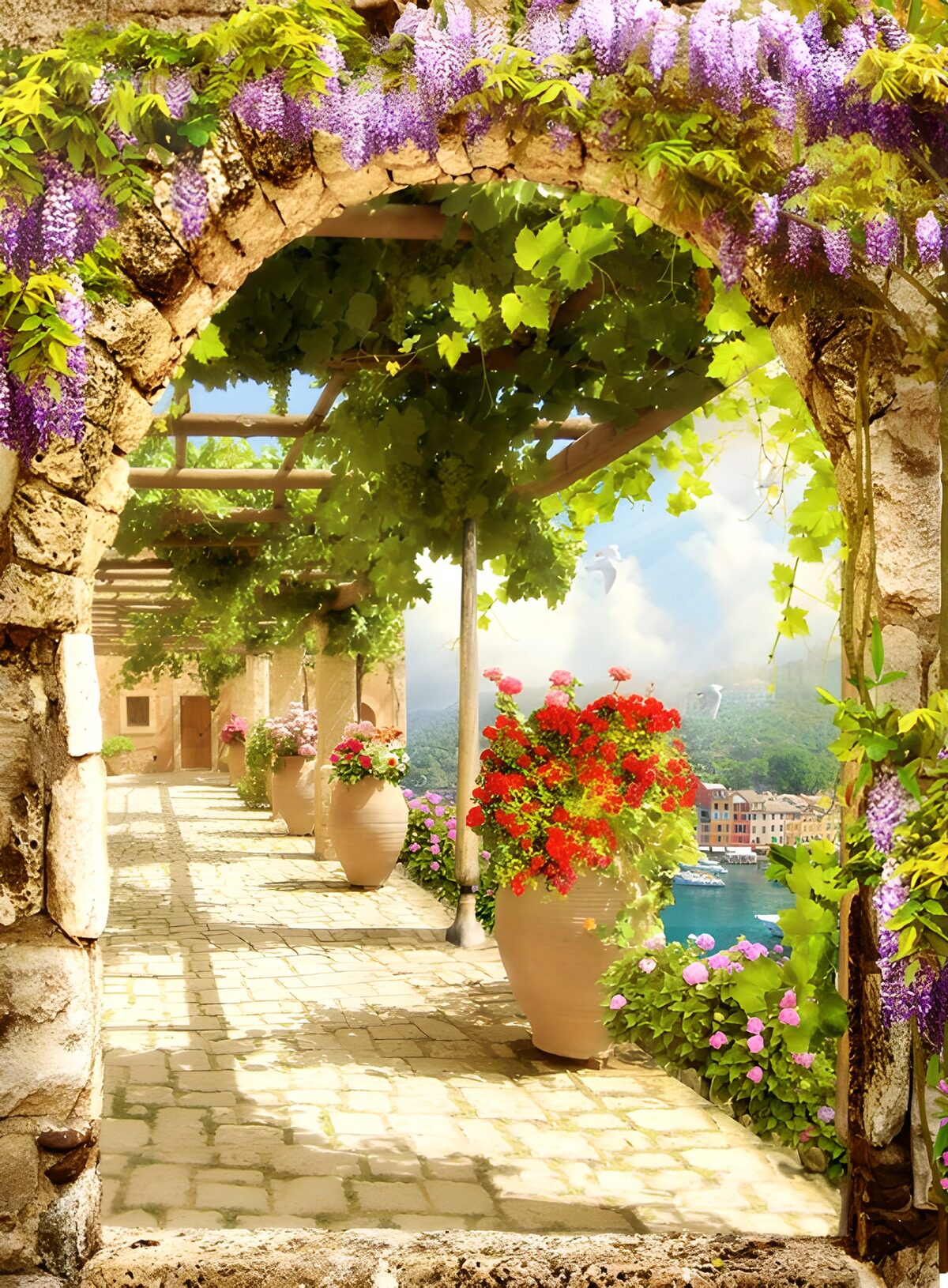OCUK54859: Serene Garden Pathway