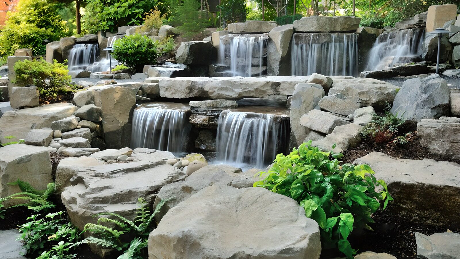 OCUK26306: Waterfall on stones