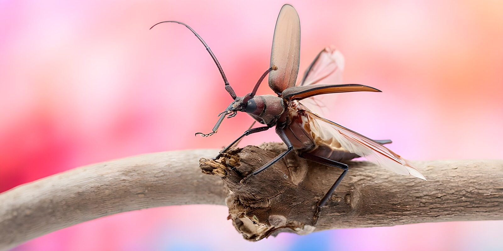 OCUK67600: Stunning Insect on a Branch