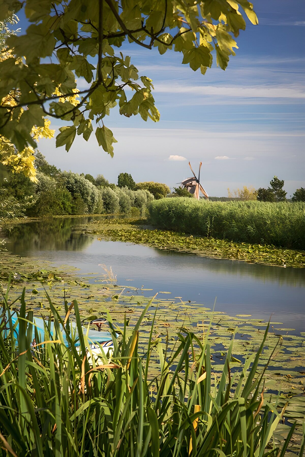 OCUK39646: Tranquil Waters by the Windmill