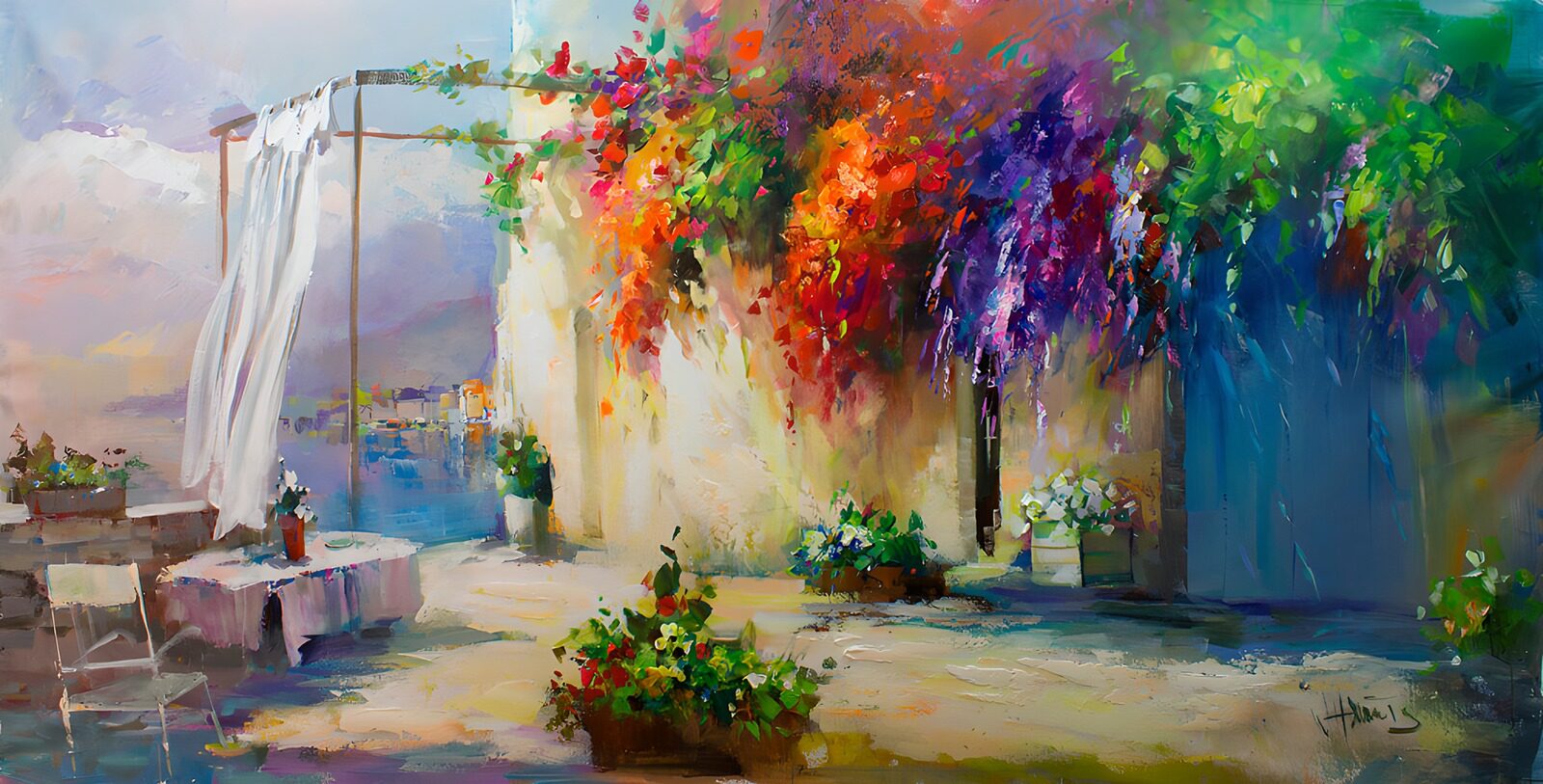 OCUK78720: Colorful Garden Escape