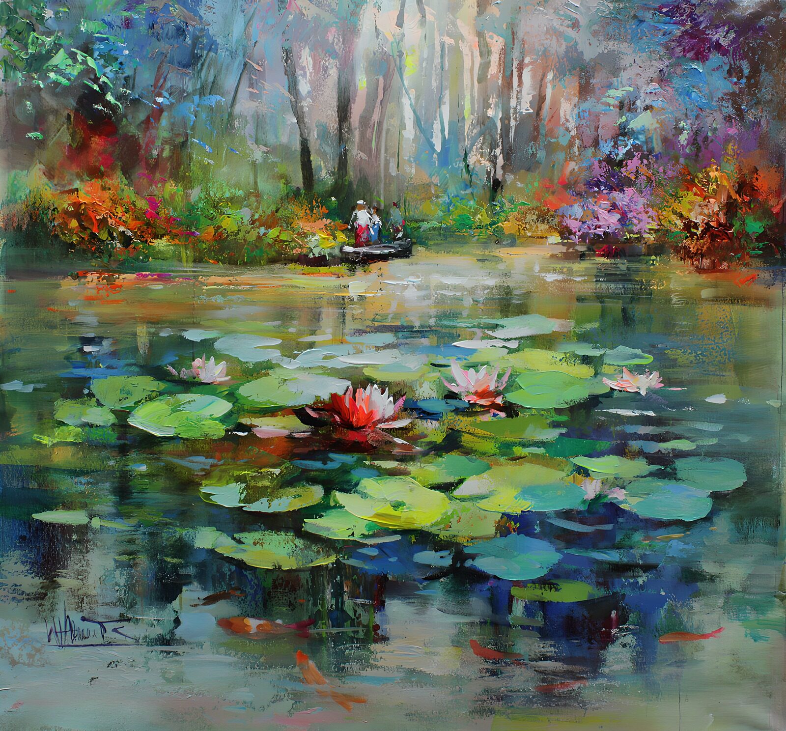OCUK41827: Tranquil Waters: A Painterly Escape