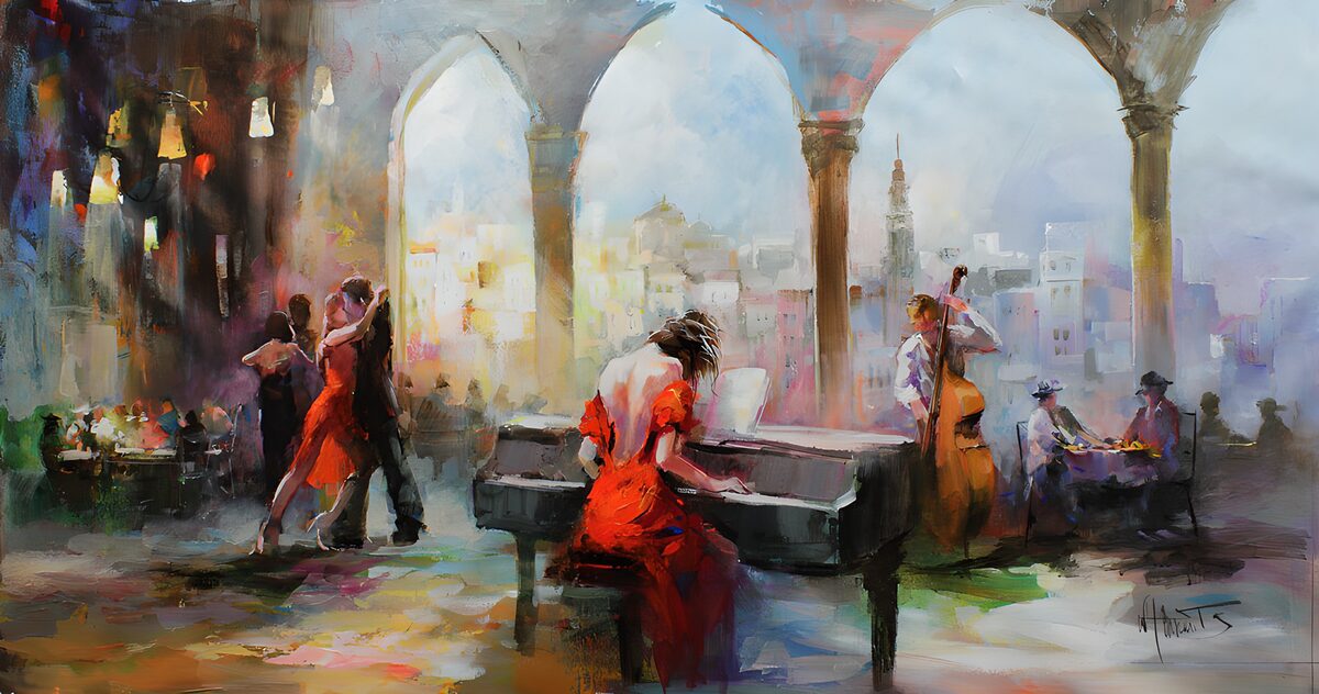 OCUK40313: Vibrant Evening Serenade
