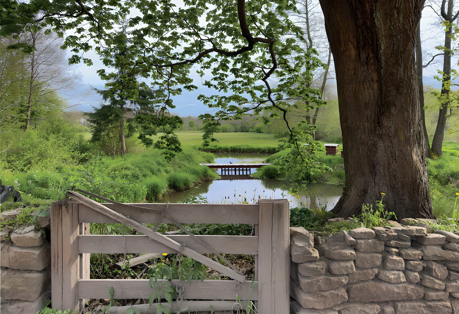 OCUK36221: Tranquil Countryside View