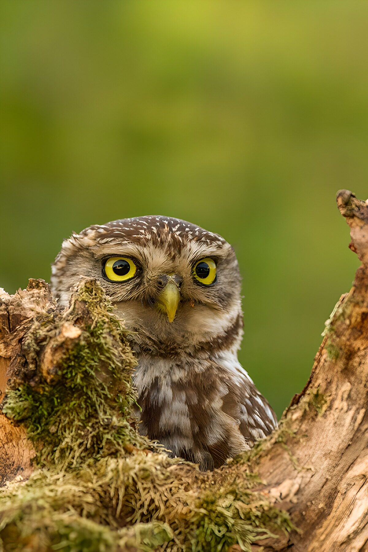 Curious Little Owl