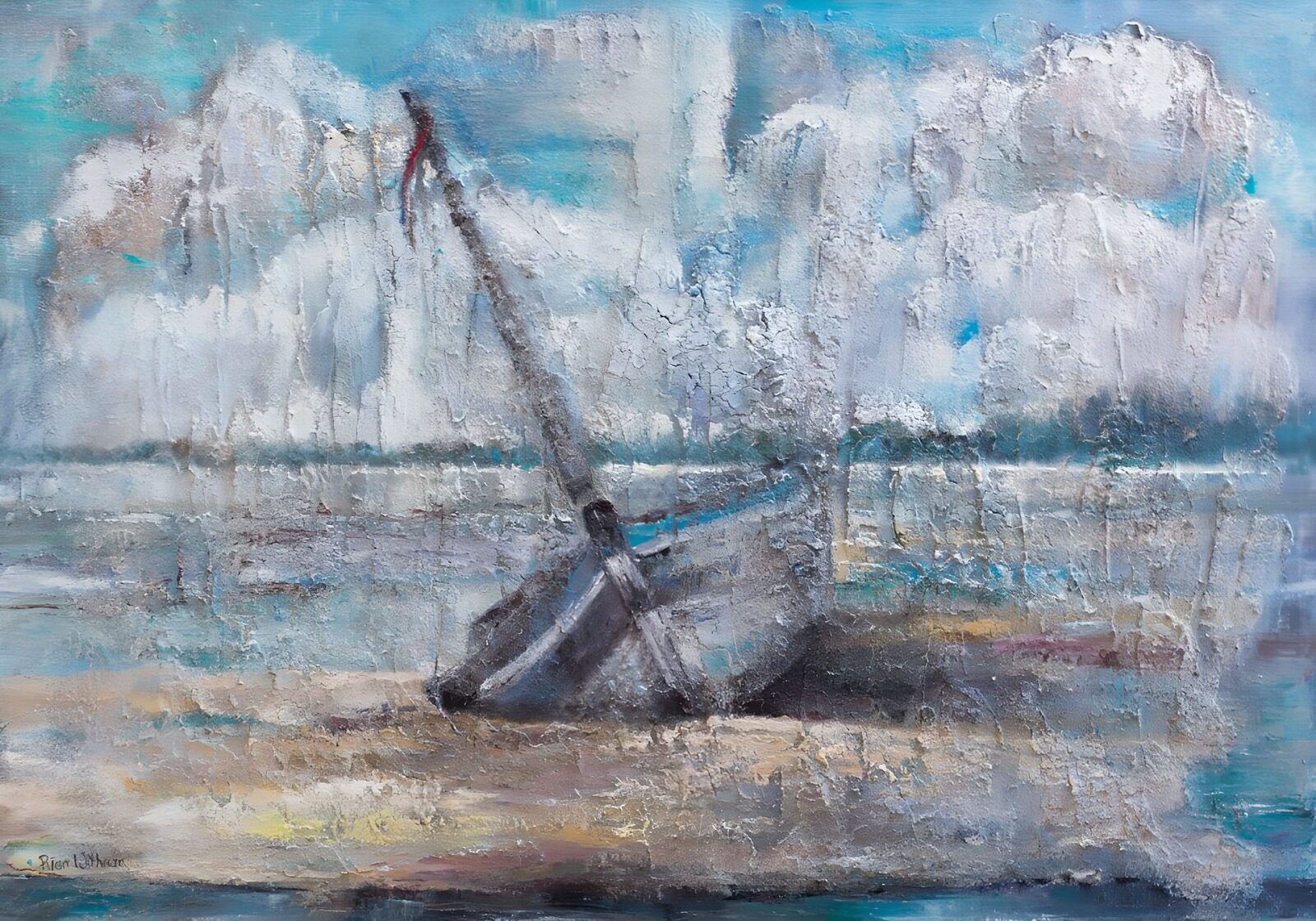 OCUK84066: Tranquil Drift of the Abandoned Boat