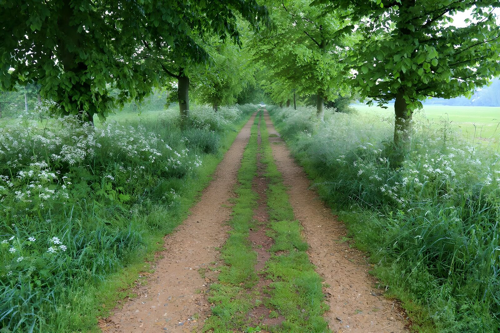 OCUK23330: Serene Tree-Lined Country Path