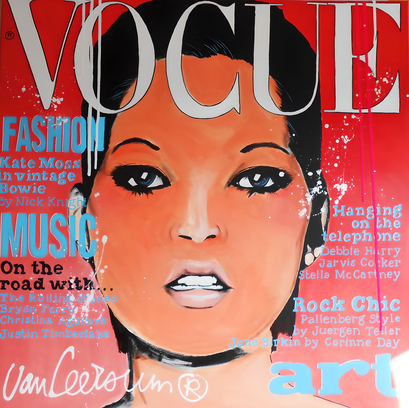 OCUK27788: "Vogue Art: A Fashion Icon Reimagined"
