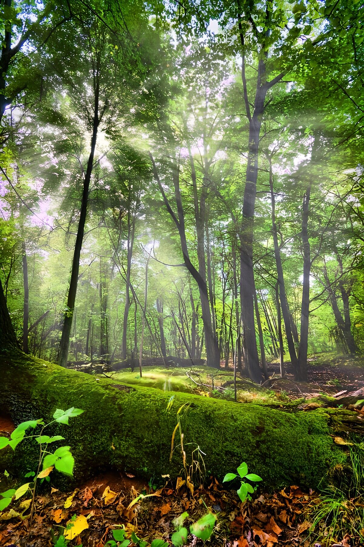 OCUK90550: Enchanted Forest in Morning Light
