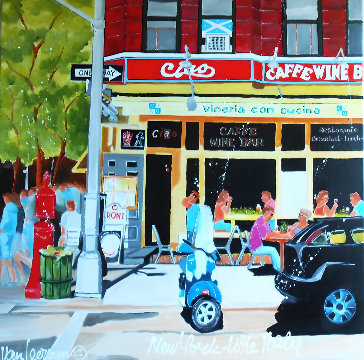 OCUK44359: Vibrant Life in Little Italy, NYC