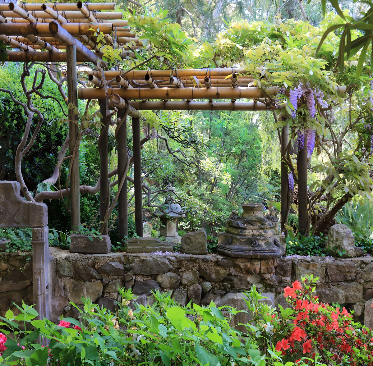 OCUK80352: Serene Bamboo Garden Retreat