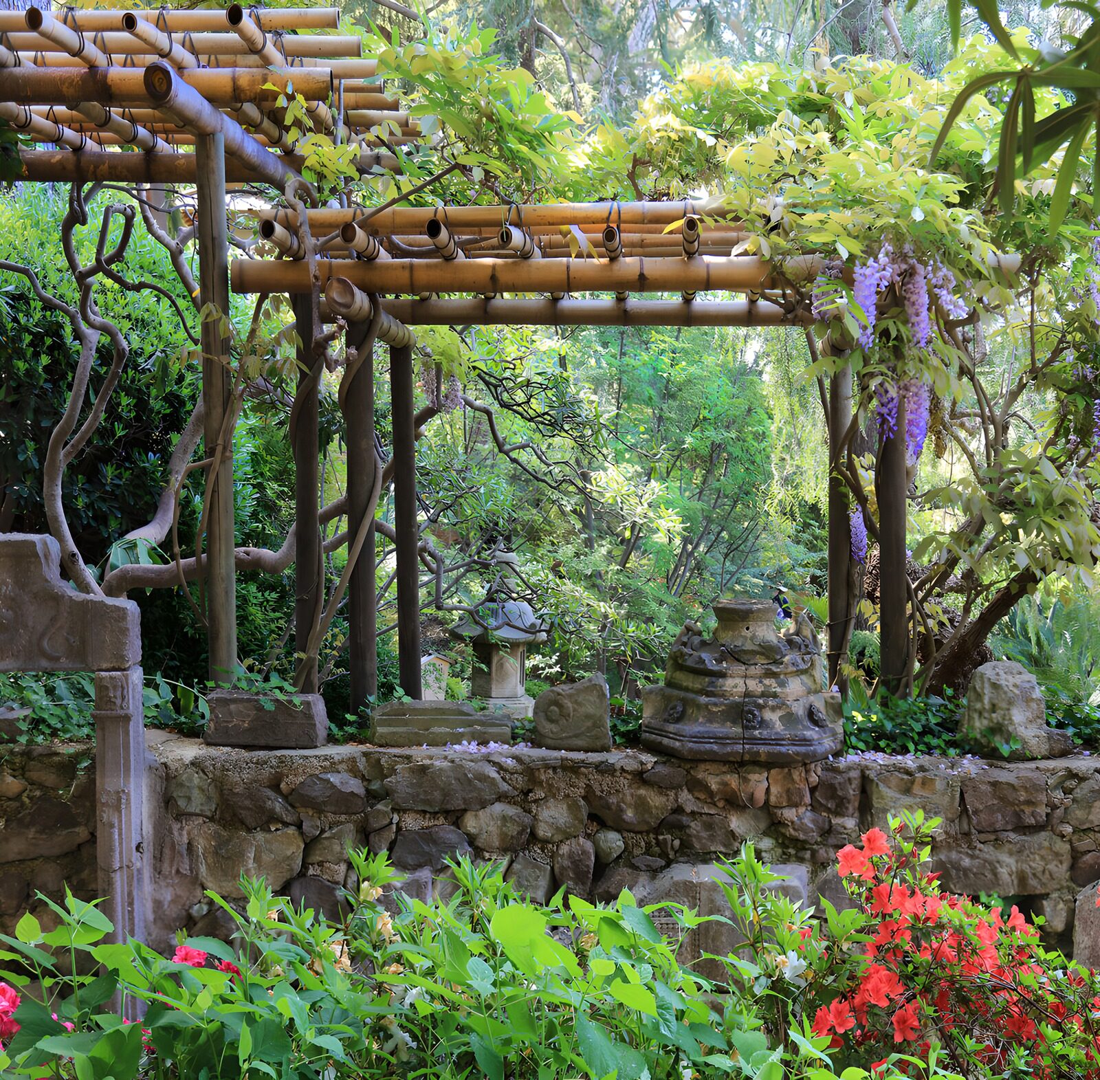 OCUK80352: Serene Bamboo Garden Retreat
