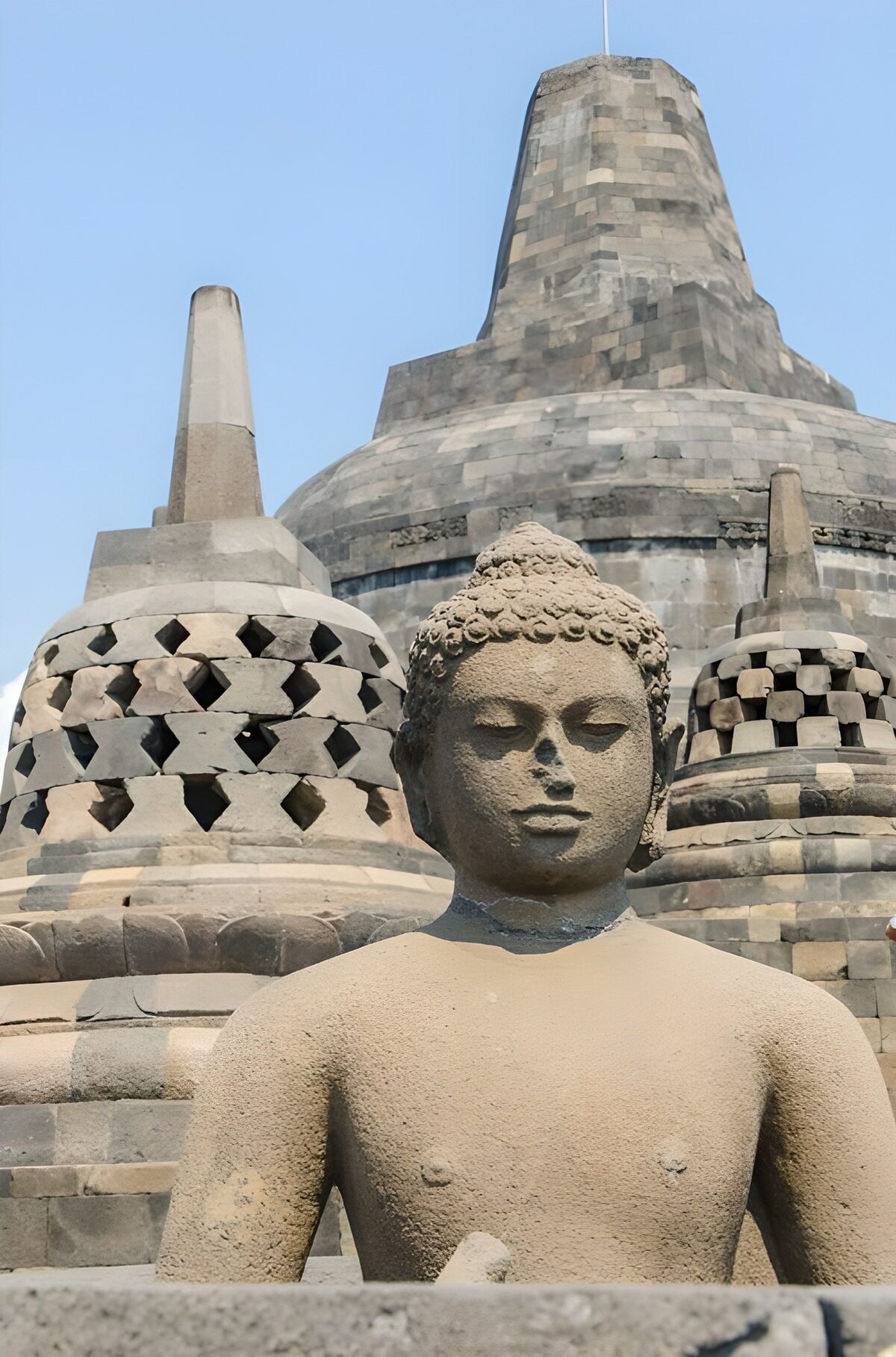 OCUK37917: Serene Buddha amidst Ancient Temples