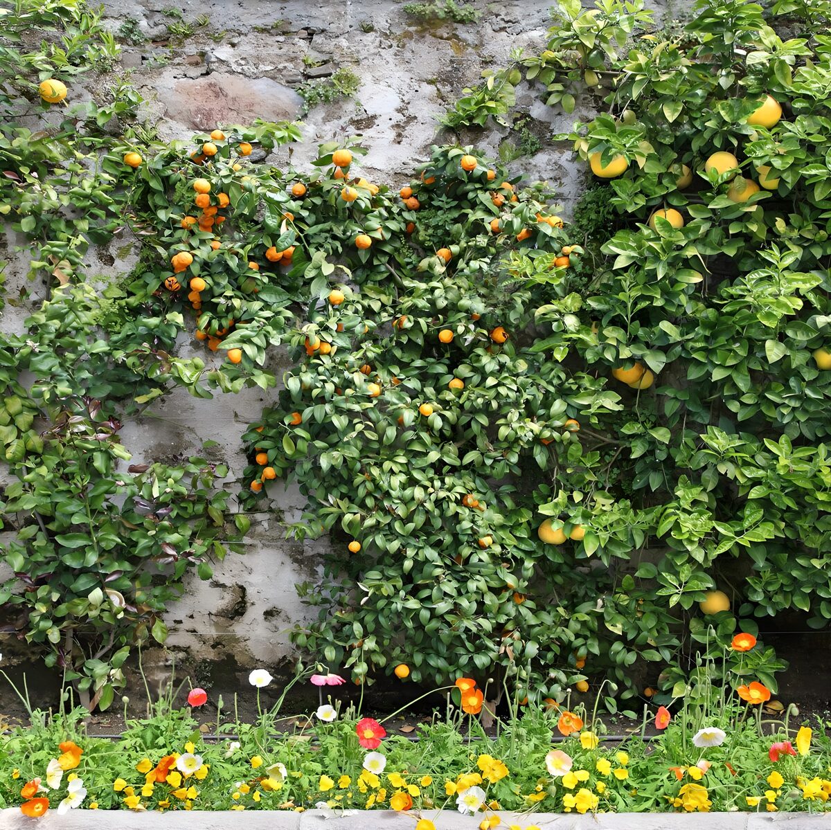 OCUK82495: Vibrant Citrus and Floral Harmony