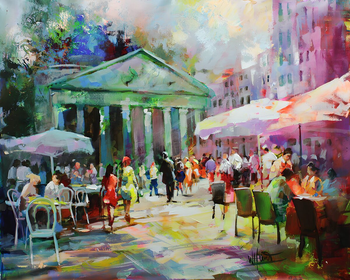 OCUK19038: Vibrant City Café Scene