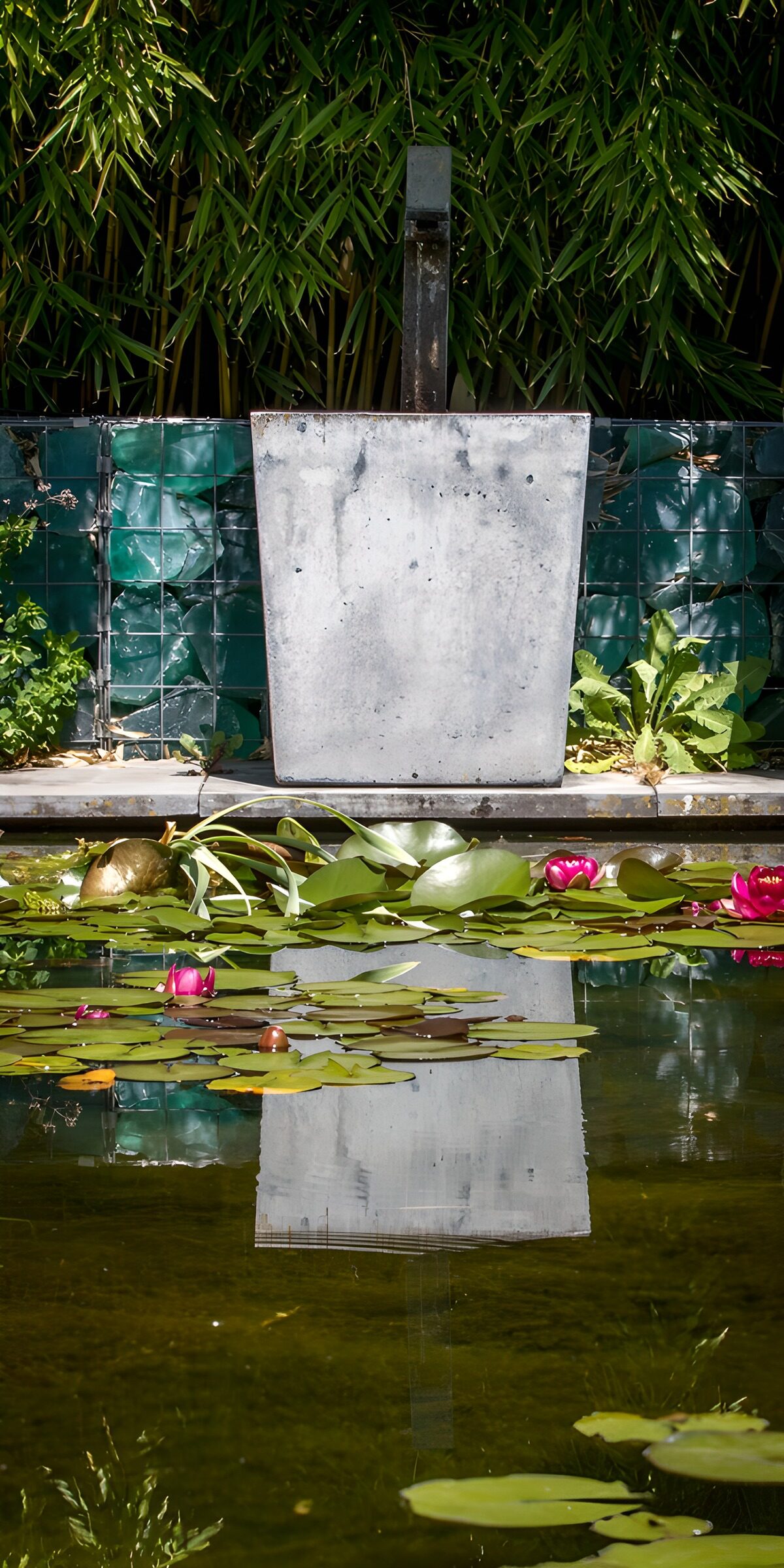 OCUK76411: Serene Garden Reflection