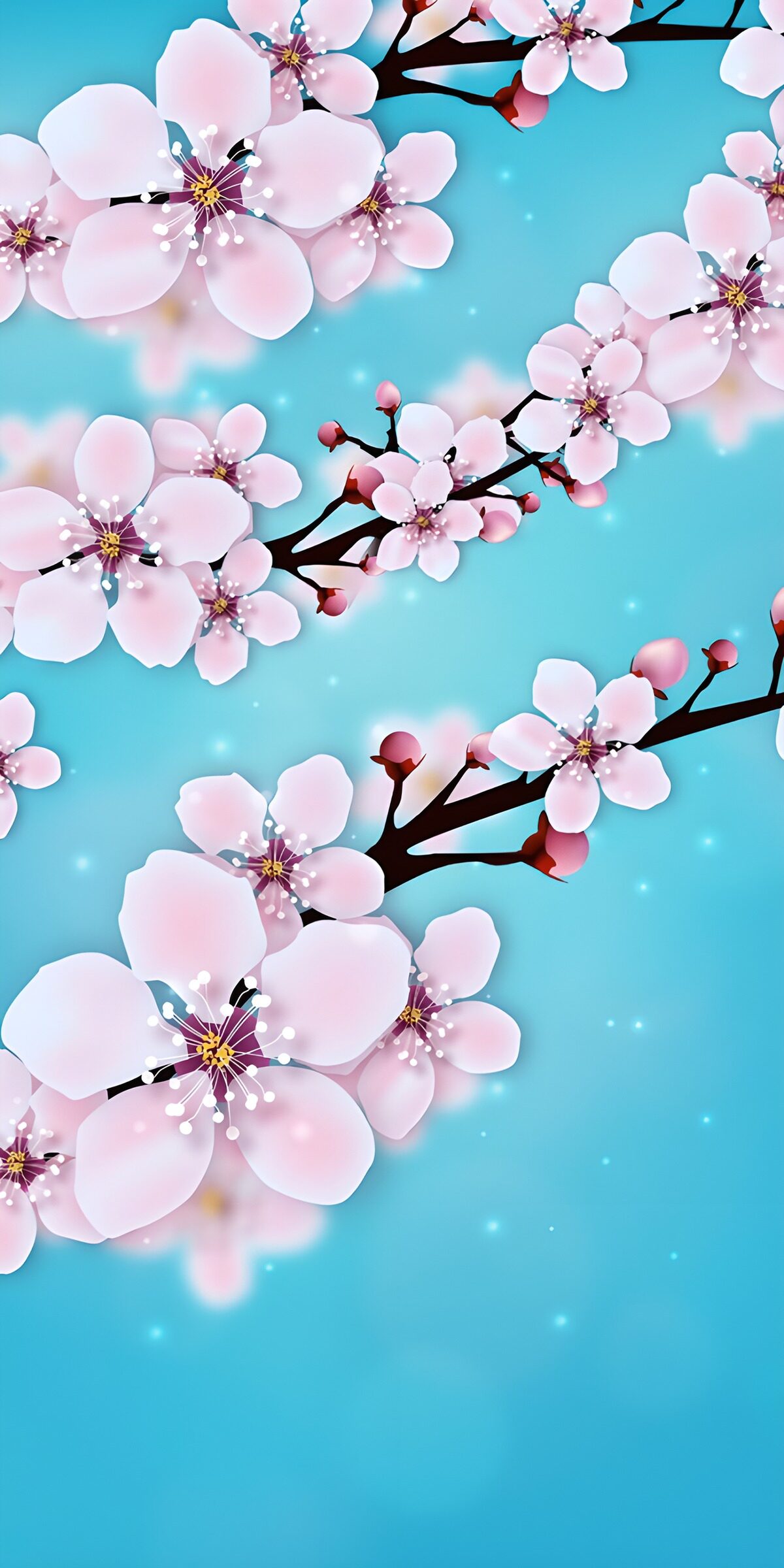 OCUK39553: Elegant Cherry Blossom Serenity