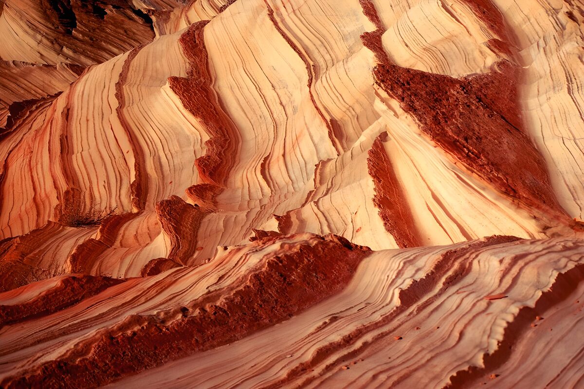 Striking Layers of Sandstone