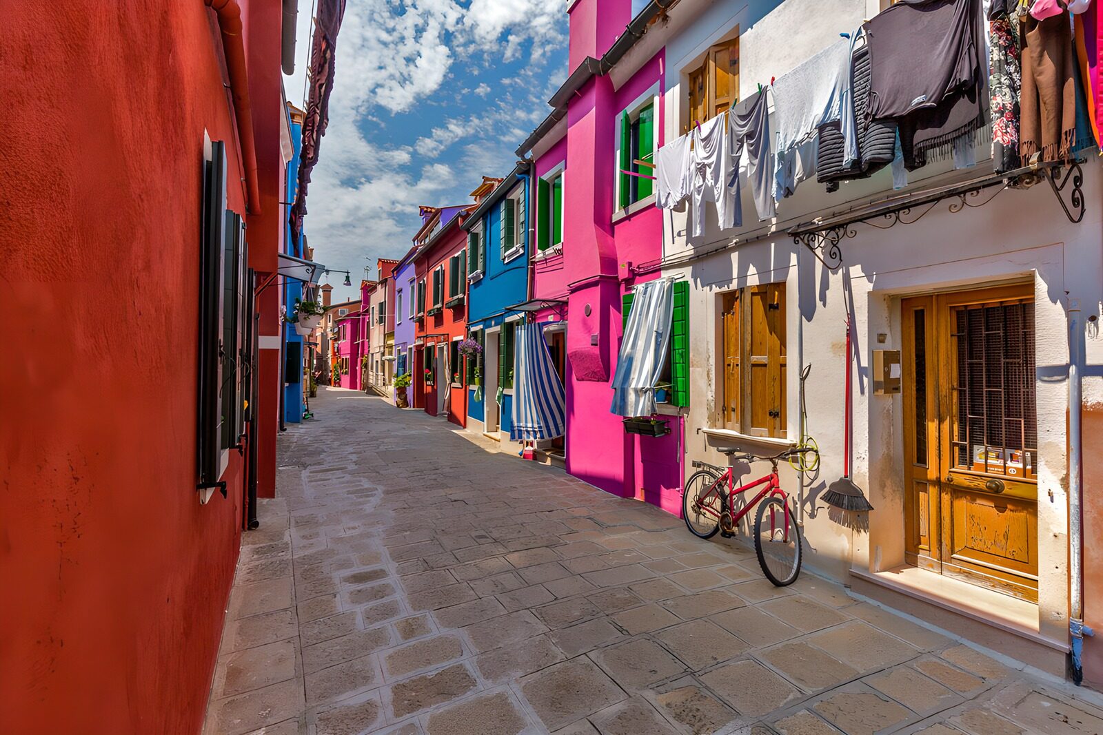 OCUK72375: Colorful Alleyway in Burano