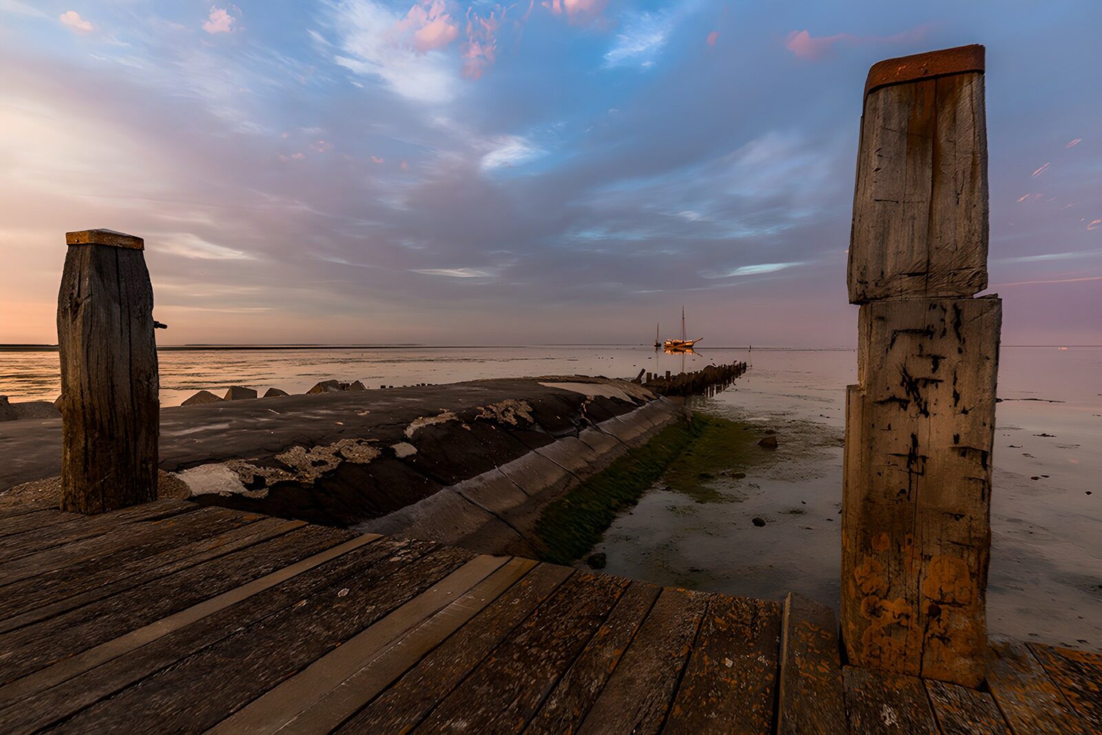 OCUK69929: Serene Sunset at the Dock
