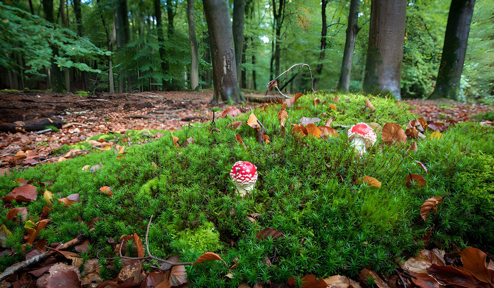 OCUK83448: Enchanting Woodland Mushrooms