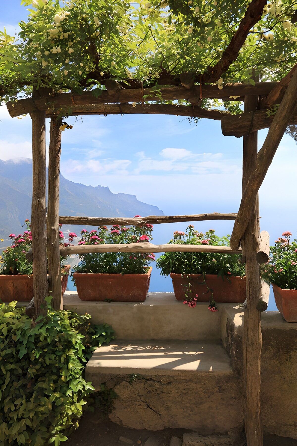 OCUK51663: Serene Garden Overlooking Coastal Views