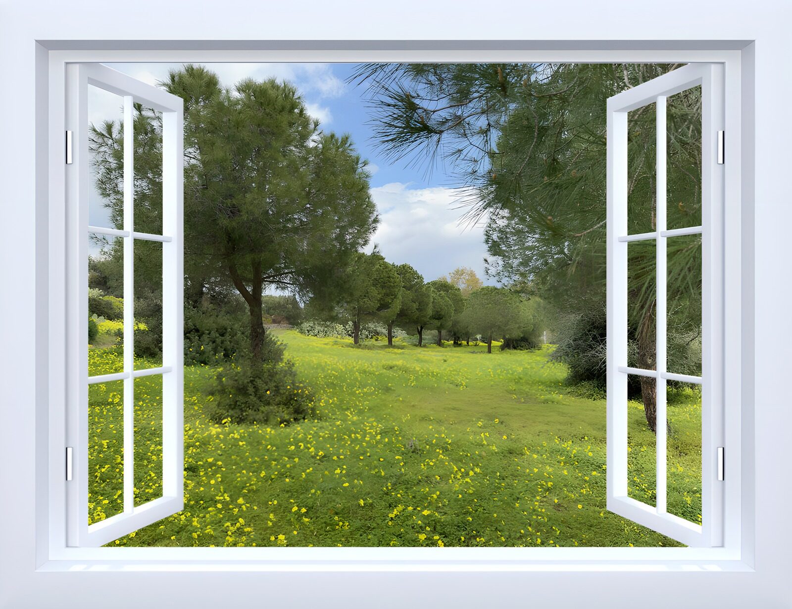 OCUK14288: View of a Serene Green Field
