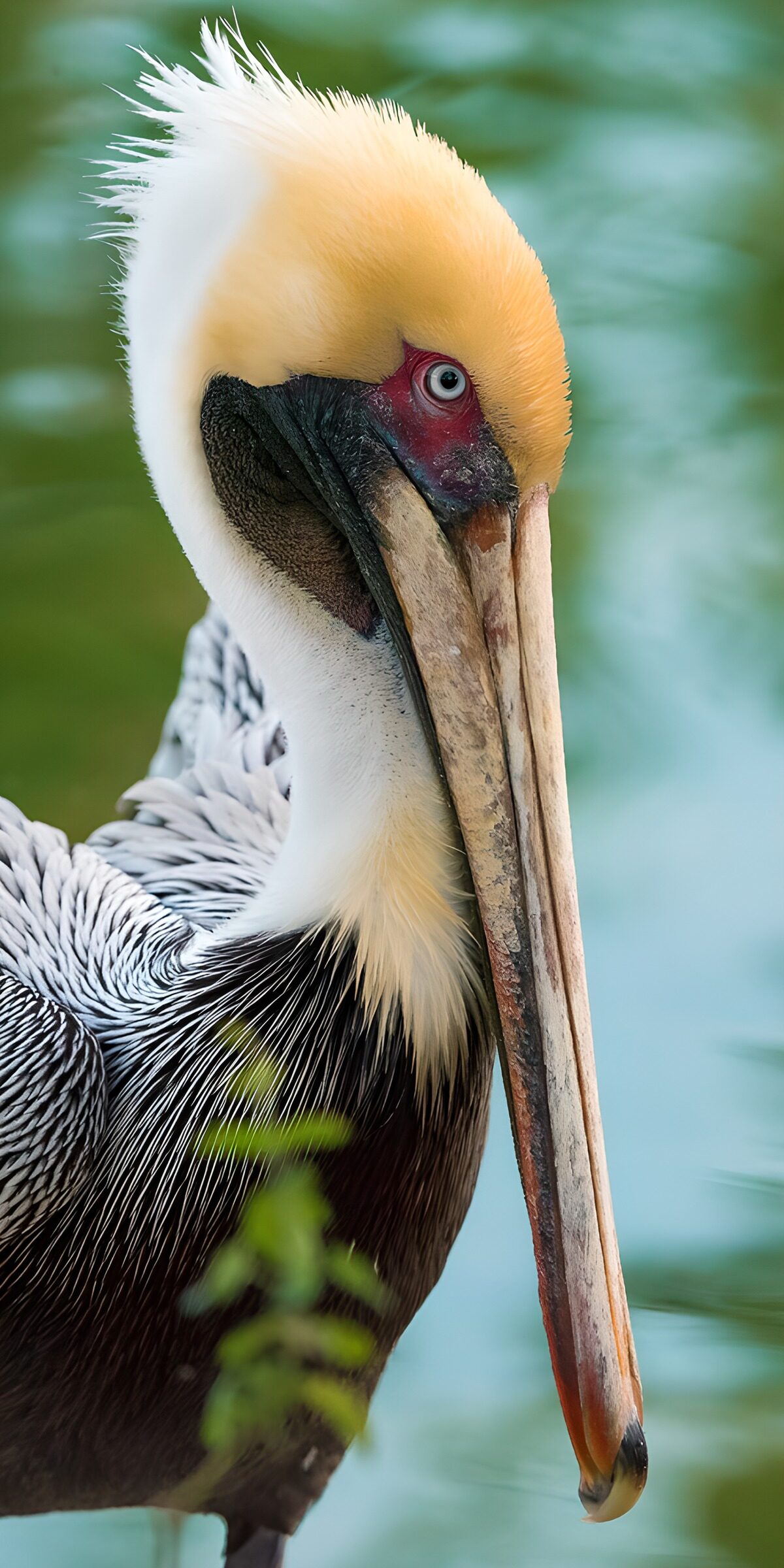 OCUK72981: Majestic Pelican Portrait