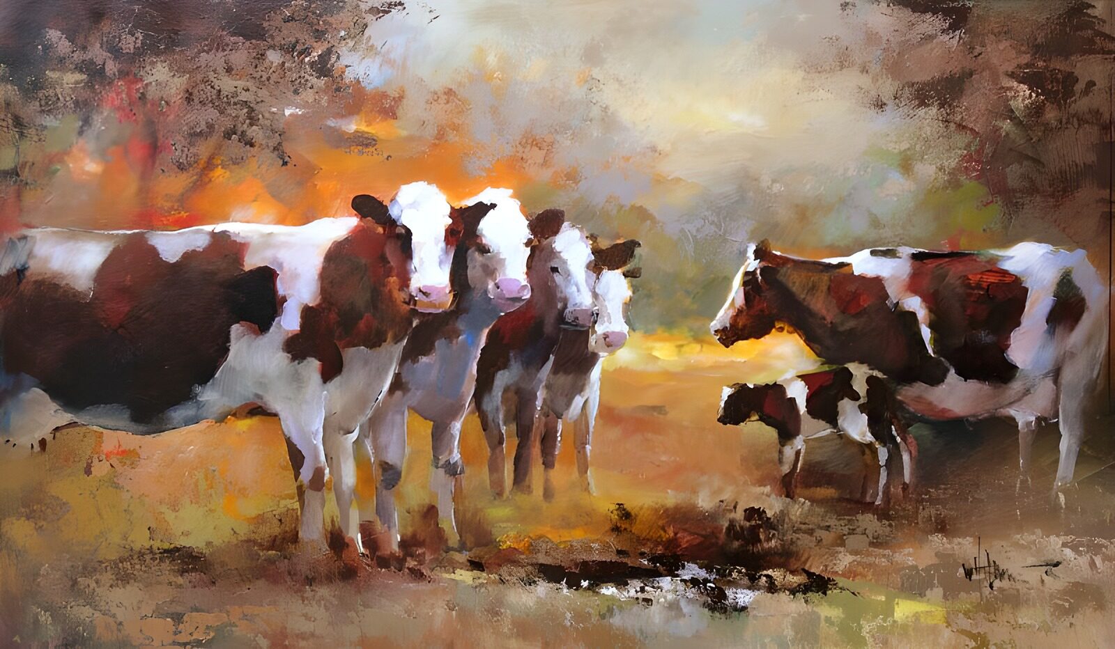OCUK36646: Herd of cows 2