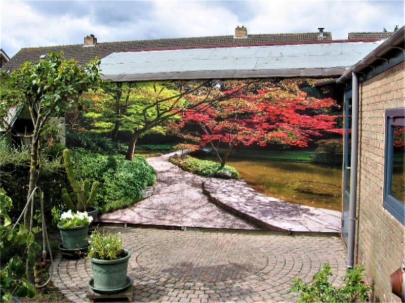 A more welcoming garden wall