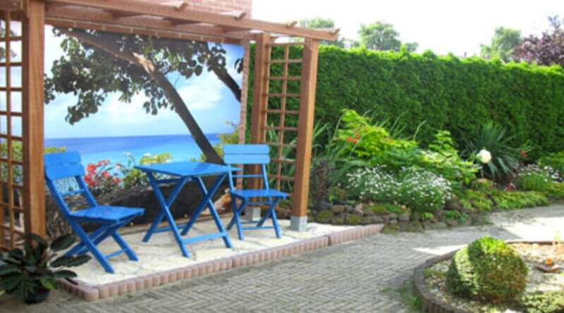 A tropical view